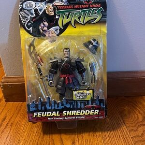 Feudal Shredder Action Figure - Black and Gray